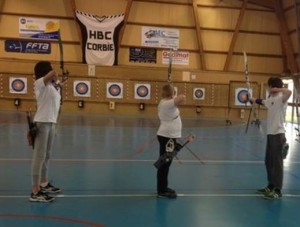Les finalistes : Blanche, Hyppolite en niveau 2 et Clément en niveau 1