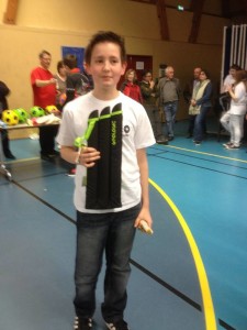 Challenge de toutes les rencontres jeunes 2015-2016 - Céline est 1er